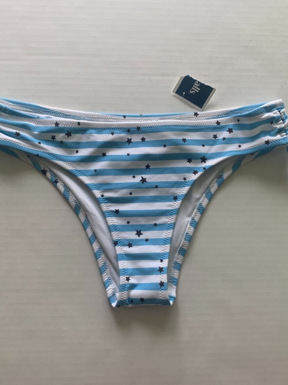 Aerie Swim Cheeky Peach Tie Side Bikini Bottoms NWOT Size Medium